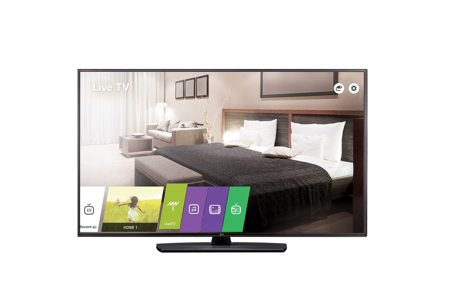 Front view of 43&#34; FULL HD PRO:CENTRIC® SMART TV 43LV765H