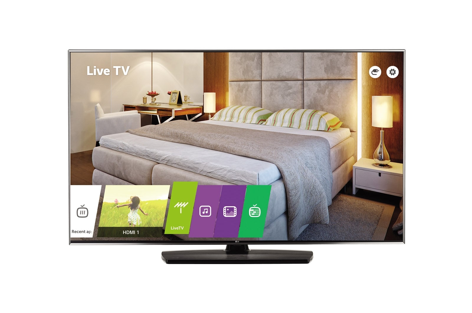 Front view of 49&#34; ULTRA HD PRO:CENTRIC® SMART TV 49UV761H