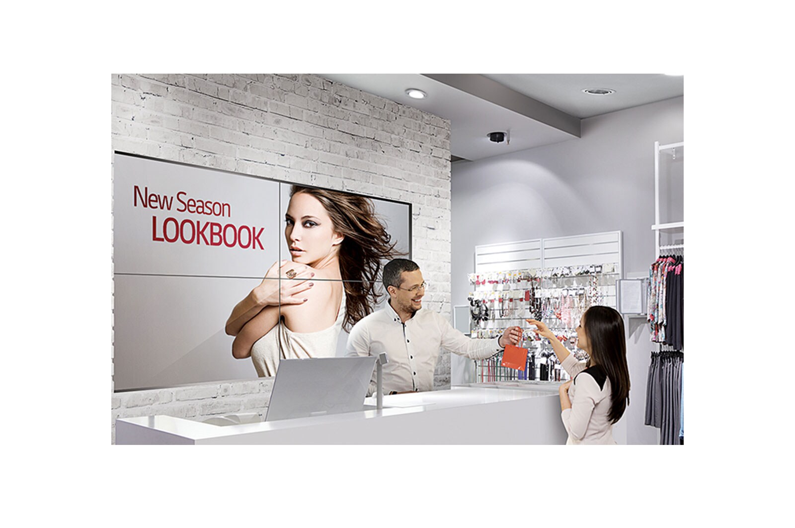 LG Narrow Bezel Video Wall 49VL5B, 49VL5B