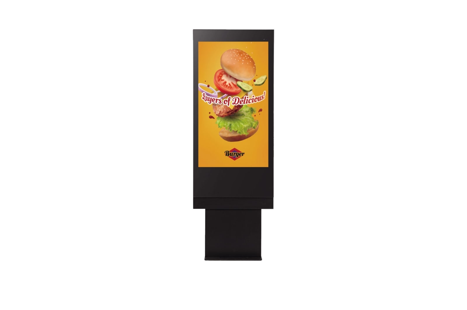 Front view of Outdoor Display 49XEB3E-B