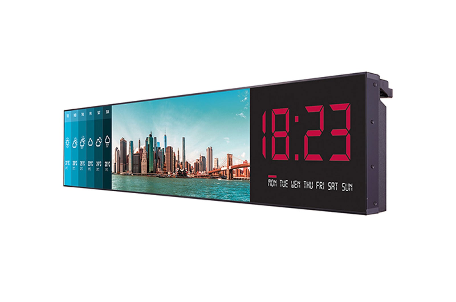 Front view of Ultra Stretch Signage 86BH5C 86BH5C