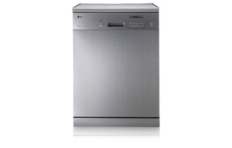 LG 14 Place Setting Stainless Steel Dishwasher (WELS 3.5 Star, 14.8 Litres per wash), LD-1415T1