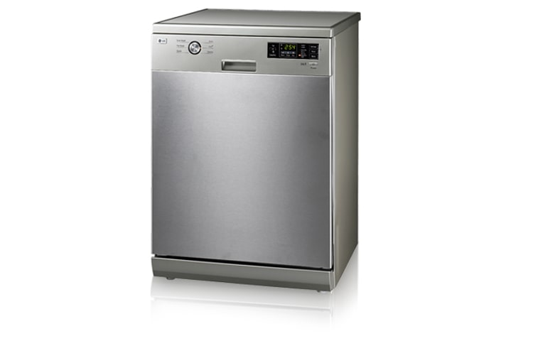 Front view of 14 Place Setting Slim Direct Drive Motor with 10YR Direct Drive Motor Warranty (4 Star WELS, 13.9 Litres per wash) LD-1420T1