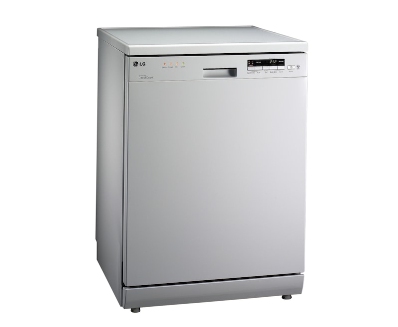 LG 14 Place White Dishwasher with Inverter Direct Drive, LD-1481W4