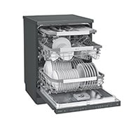 LG 15 Place QuadWash® Dishwasher - Freestanding, XD3A15MB