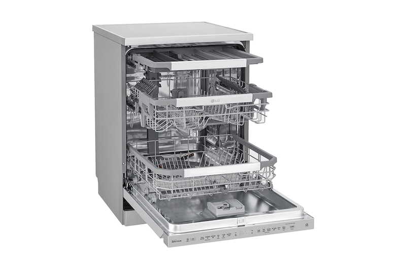 LG 15 Place QuadWash® Dishwasher - Freestanding, XD3A15NS