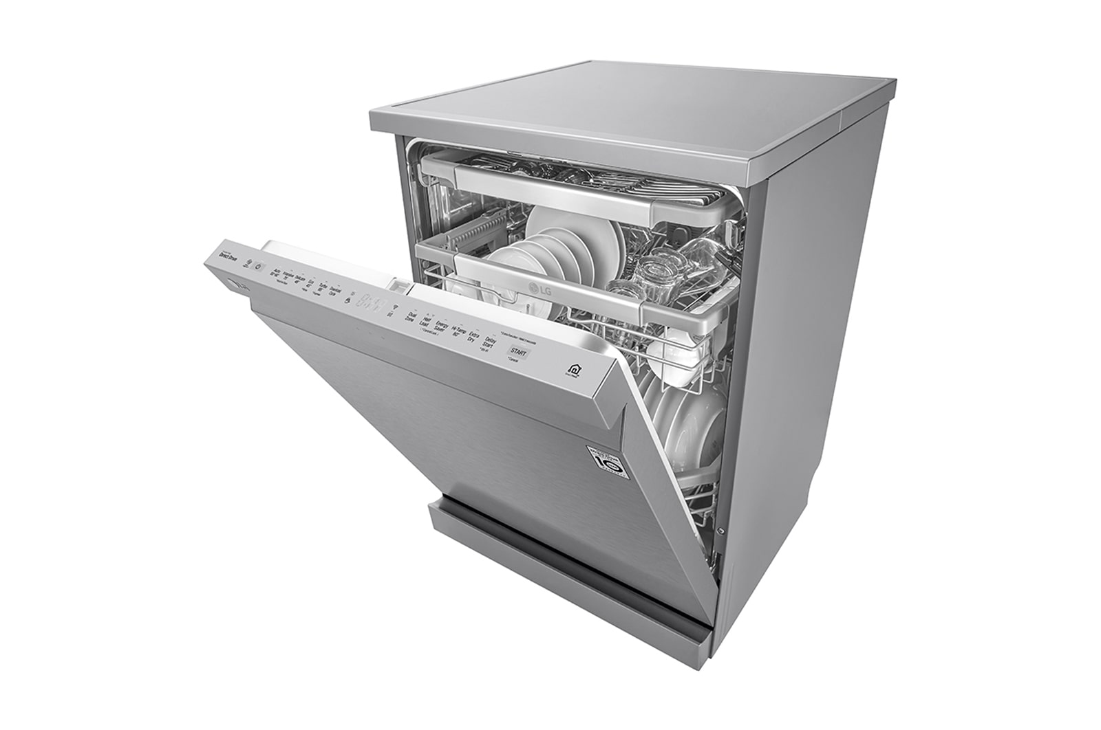 LG 15 Place QuadWash® Dishwasher - Freestanding, XD3A15NS