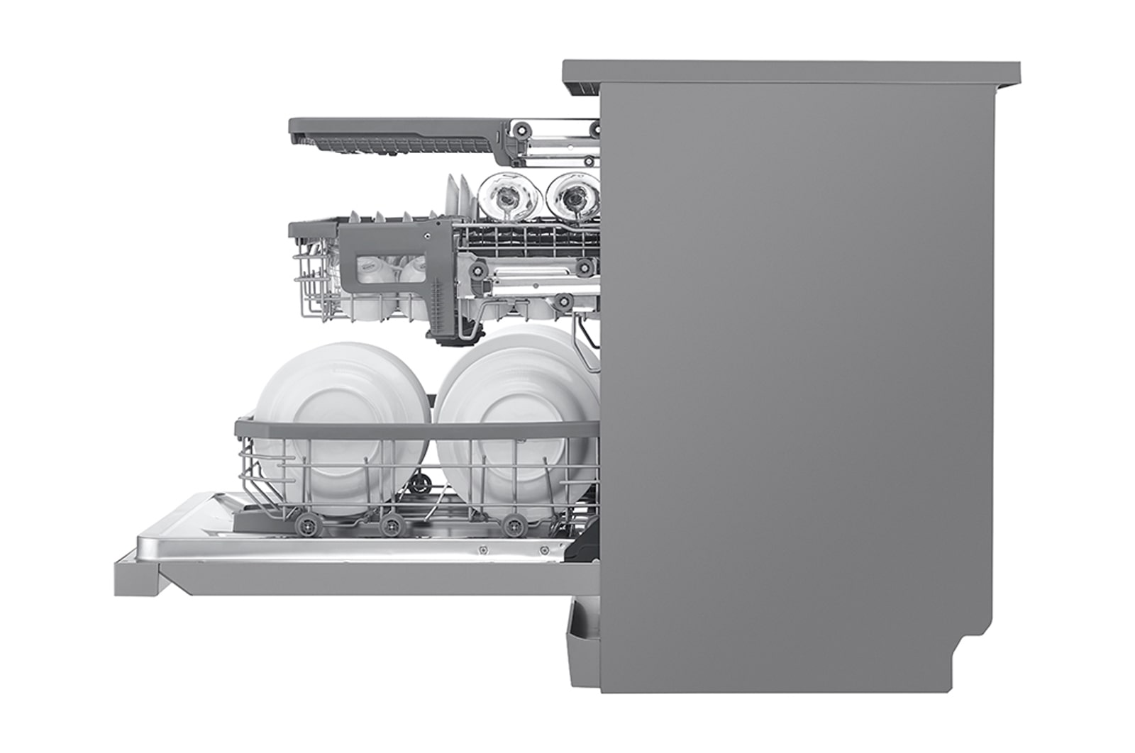 LG 15 Place QuadWash® Dishwasher - Freestanding, XD3A15NS