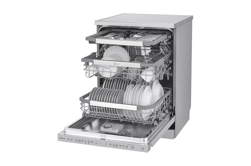 LG 15 Place QuadWash® Dishwasher - Freestanding, XD3A15NS