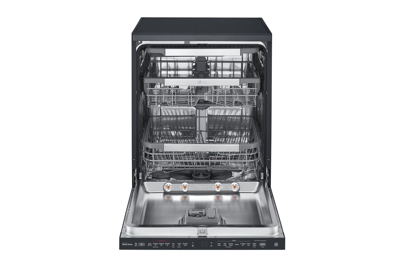 LG 15 Place QuadWash® Dishwasher - Freestanding, XD3A25MB