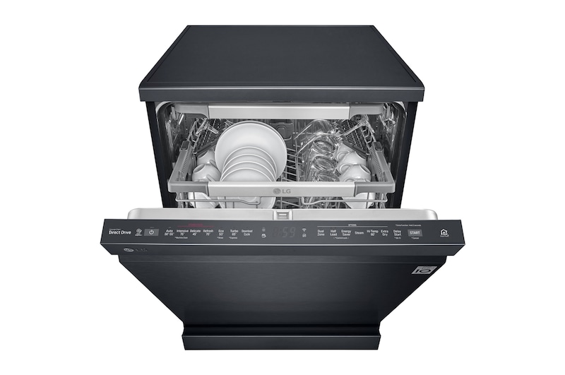 LG 15 Place QuadWash® Dishwasher - Freestanding, XD3A25MB