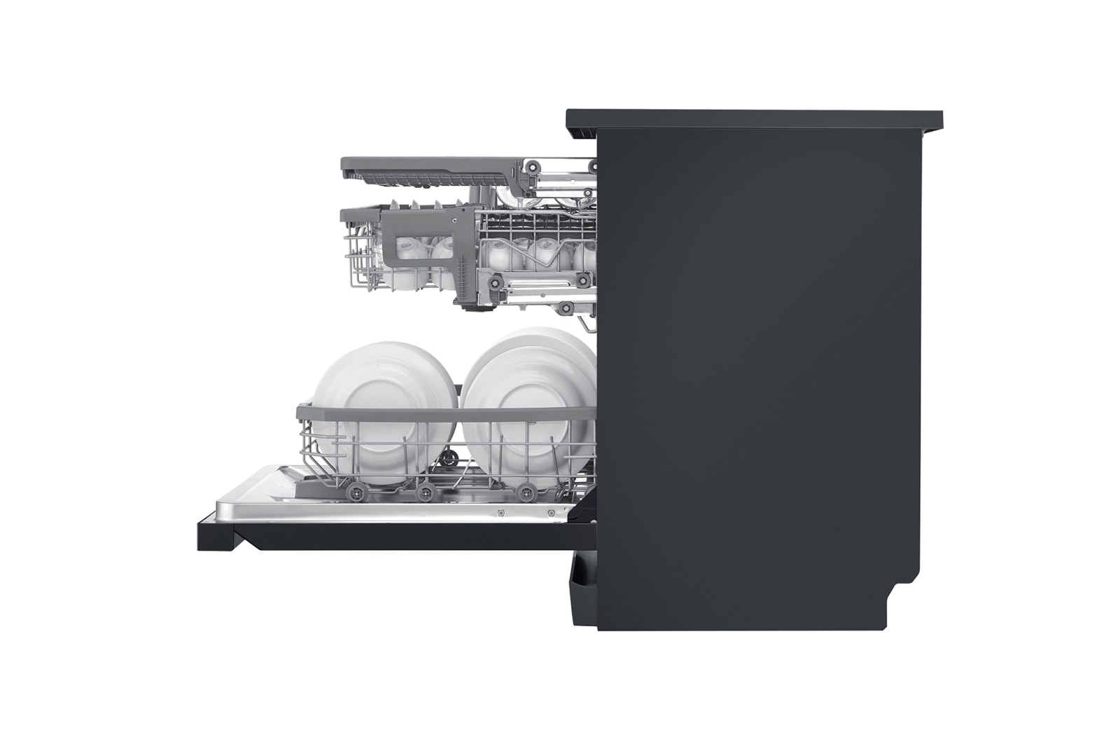 LG 15 Place QuadWash® Dishwasher - Freestanding, XD3A25MB
