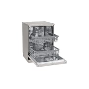LG 14 Place QuadWash® Dishwasher in Platinum Steel Finish, XD4B14PS