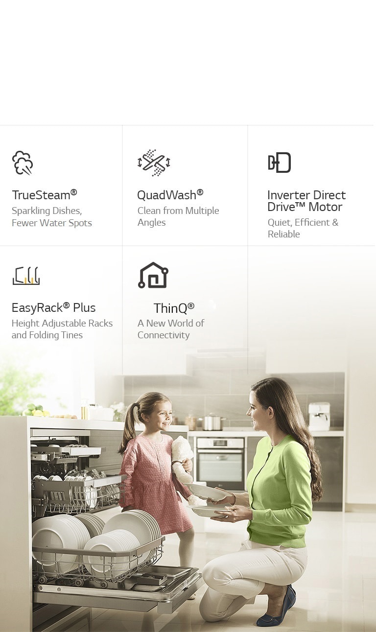 Five Reasons to Own an QuadWash® Dishwasher