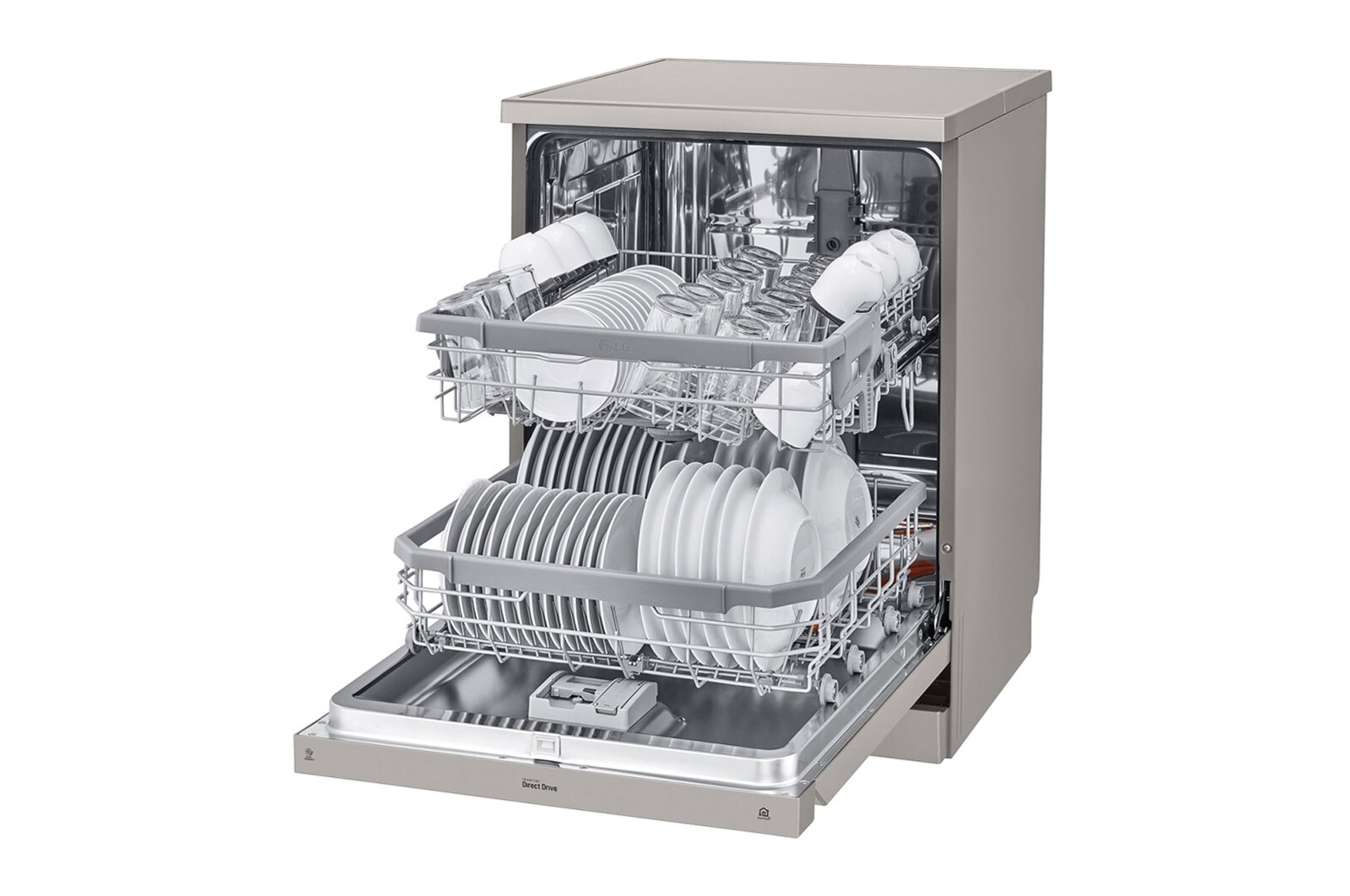 LG 14 Place QuadWash® Dishwasher - Freestanding, XD4B24PS