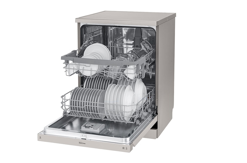 LG 14 Place QuadWash® Dishwasher - Freestanding, XD5B14PS