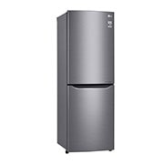 LG 310L Anti-fingerprint Shiny Steel Bottom Mount Fridge, GB-310RPL