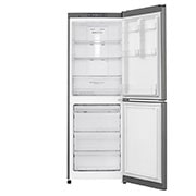 LG 310L Anti-fingerprint Shiny Steel Bottom Mount Fridge, GB-310RPL