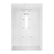 LG 310L Anti-fingerprint Shiny Steel Bottom Mount Fridge, GB-310RPL