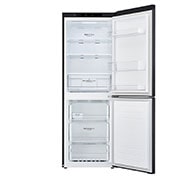 LG 306L Bottom Mount Fridge - Matte Black Finish, GB-335MBL