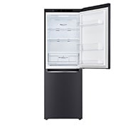 LG 306L Bottom Mount Fridge - Matte Black Finish, GB-335MBL