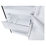 LG 306L Bottom Mount Fridge - Matte Black Finish, GB-335MBL