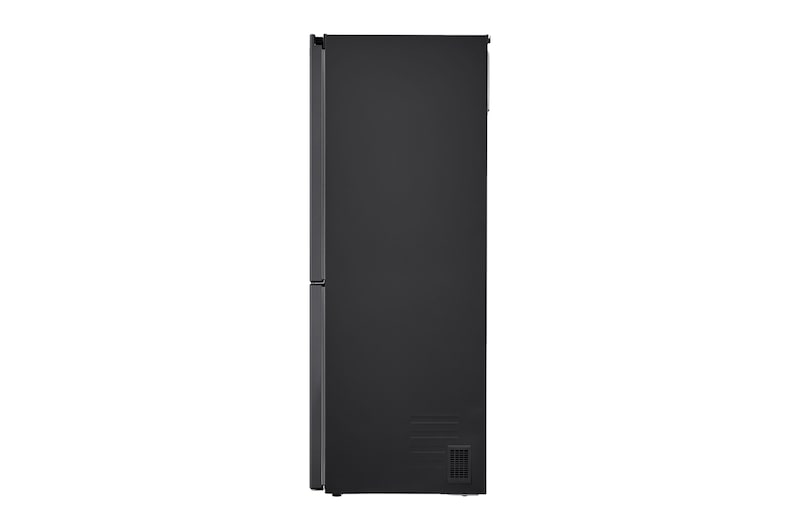 LG 306L Bottom Mount Fridge - Matte Black Finish, GB-335MBL