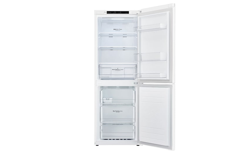 LG 306L Bottom Mount Fridge with Door Cooling in White Finish​, GB-335WL