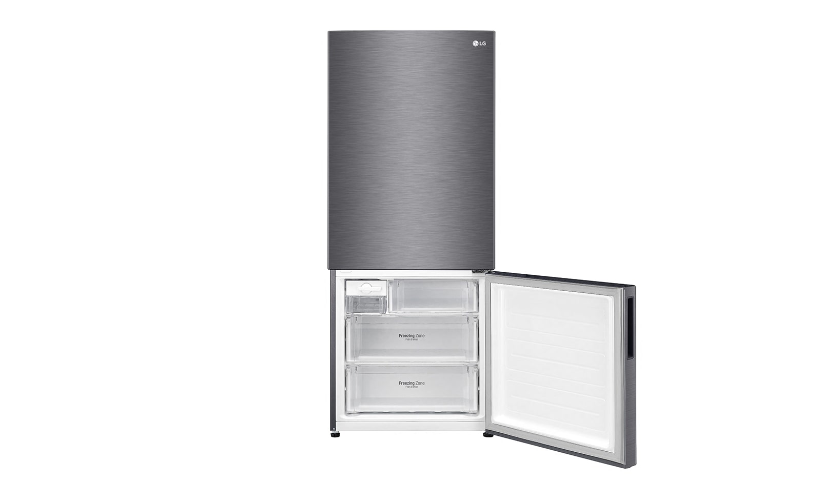LG 450L Bottom Mount Fridge With 3½ Star Energy Rating, GB-450UPLE