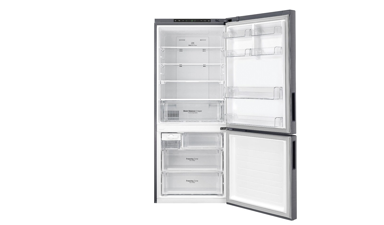 LG 450L Bottom Mount Fridge With 3½ Star Energy Rating, GB-450UPLE