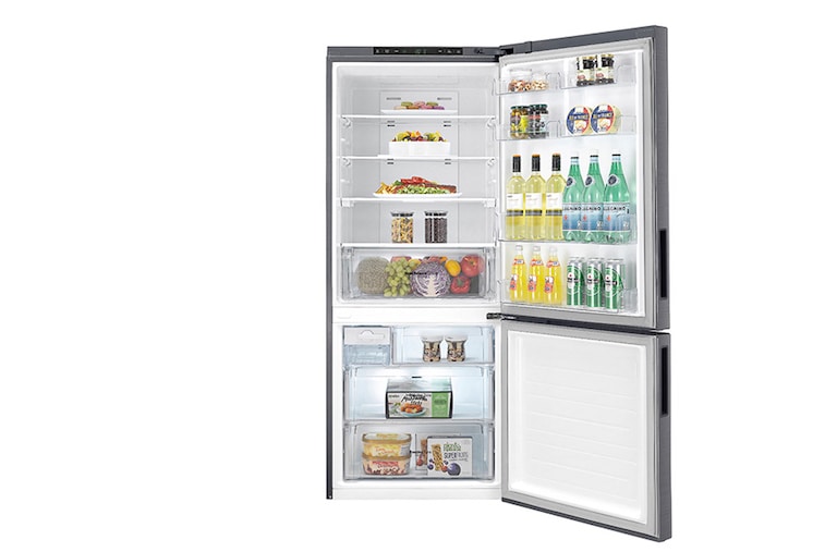 LG 450L Bottom Mount Fridge With 3½ Star Energy Rating, GB-450UPLE