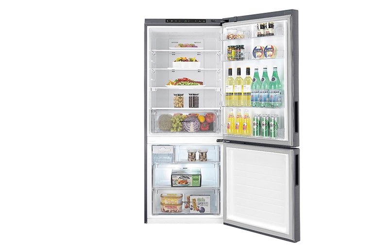LG 450L Bottom Mount Refrigerator With 4½ Star Energy Rating, GB-450UPLX