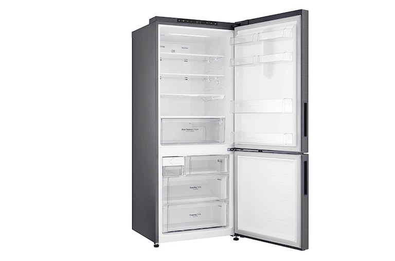 LG 450L Bottom Mount Refrigerator With 4½ Star Energy Rating, GB-450UPLX