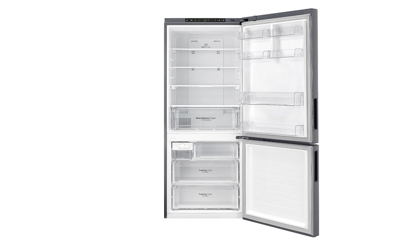 LG 450L Bottom Mount Refrigerator With 4½ Star Energy Rating, GB-450UPLX
