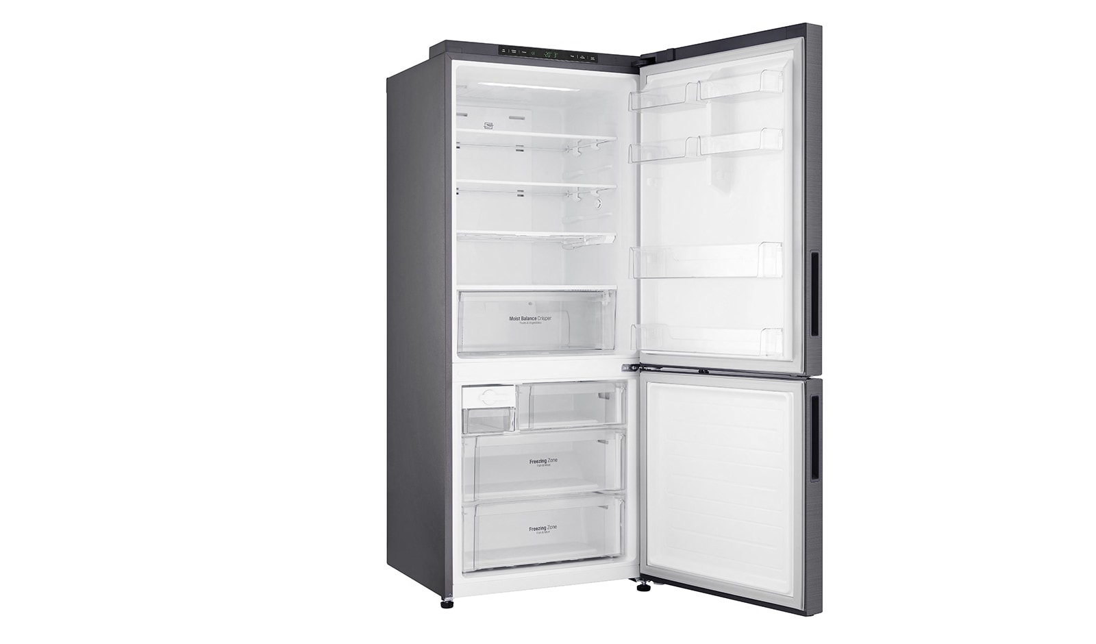 LG 450L Bottom Mount Refrigerator With 4½ Star Energy Rating, GB-450UPLX