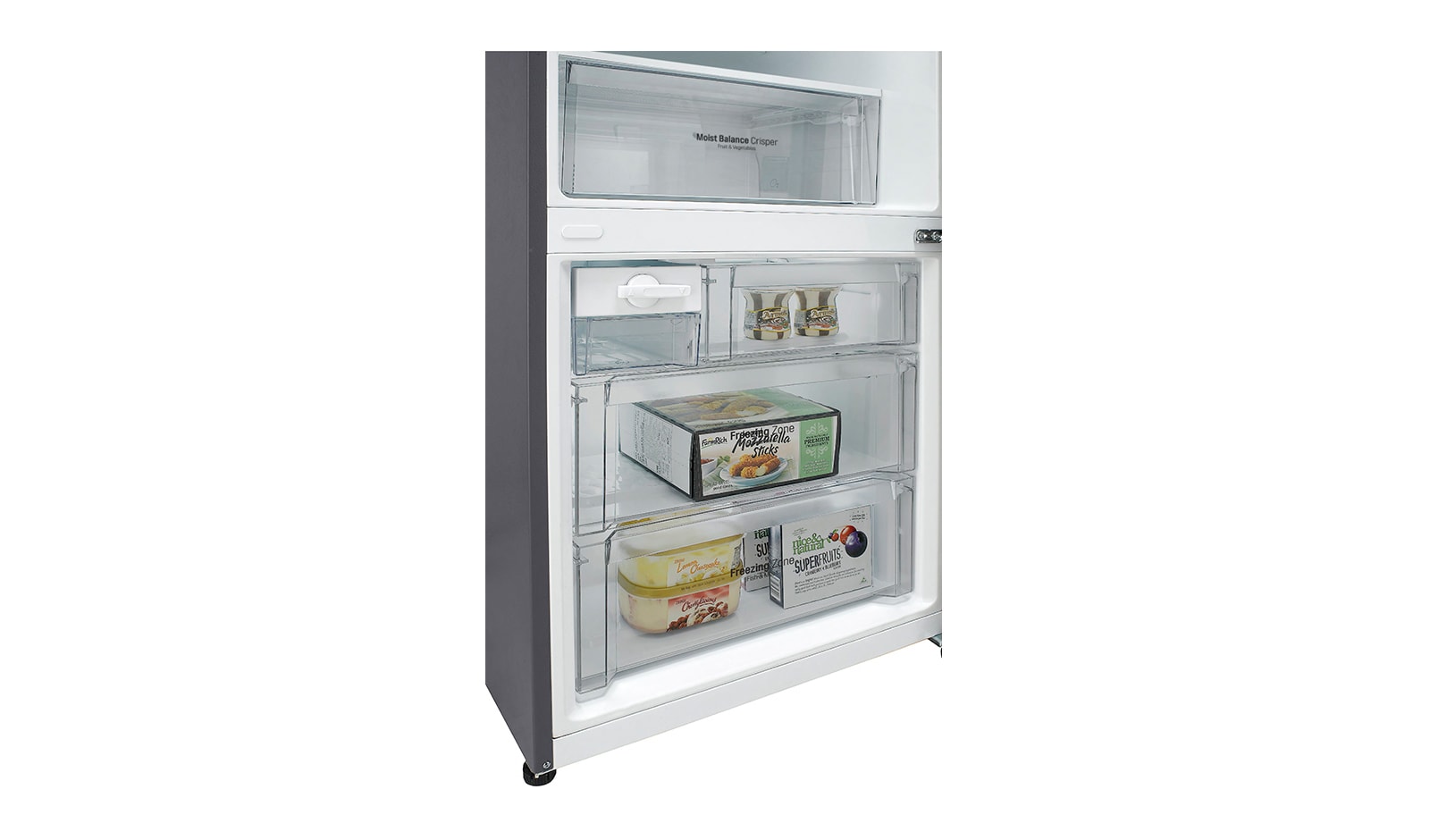 LG 450L Bottom Mount Refrigerator With 4½ Star Energy Rating, GB-450UPLX