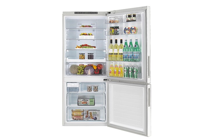 LG 450L Bottom Mount Refrigerator With 4½ Star Energy Rating, GB-450UWLX