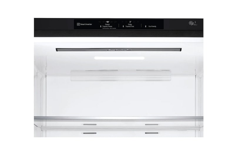 LG 454L Bottom Mount Fridge - Black Finish, GB-455BLE
