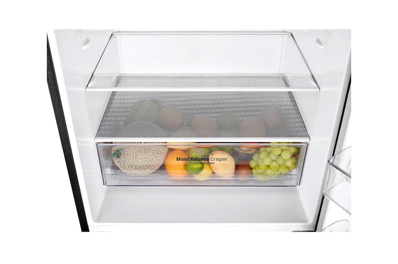 LG 454L Bottom Mount Fridge - Black Finish, GB-455BLE
