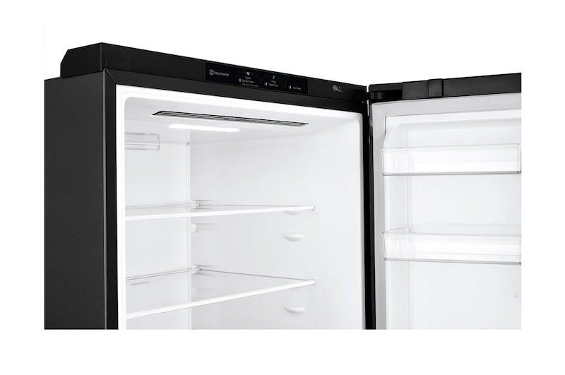 LG 454L Bottom Mount Fridge - Black Finish, GB-455BLE