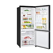 LG 454L Bottom Mount Fridge - Black Finish, GB-455BLE