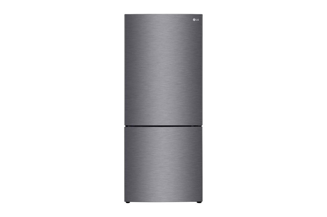 420L Bottom Mount Fridge with Door Cooling in Dark Graphite Finish GB