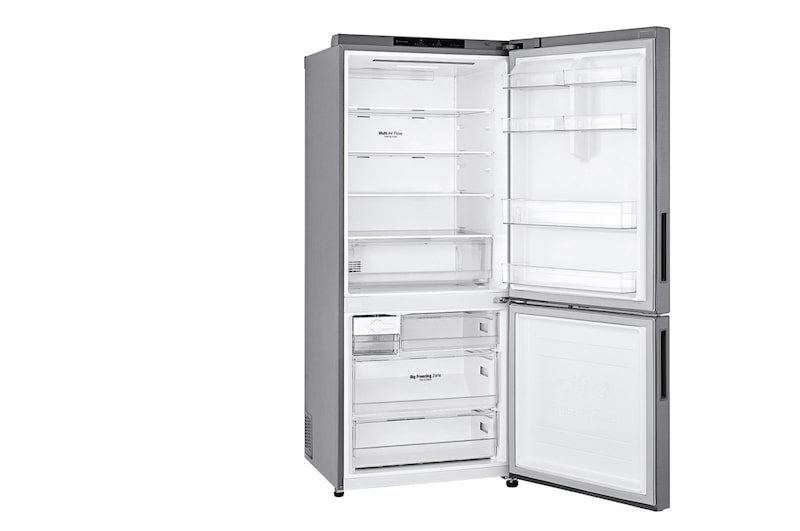 LG 420L Bottom Mount Fridge - Graphite Finish, GB-455UPLE