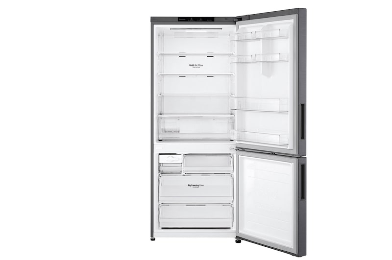 LG 420L Bottom Mount Fridge - Graphite Finish, GB-455UPLE