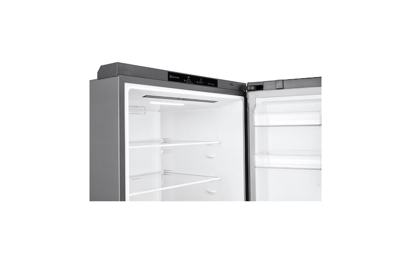 LG 420L Bottom Mount Fridge - Graphite Finish, GB-455UPLE