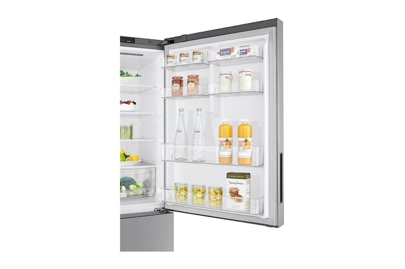 LG 420L Bottom Mount Fridge - Graphite Finish, GB-455UPLE