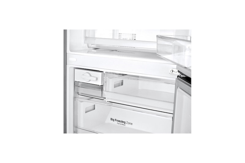 LG 420L Bottom Mount Fridge - Graphite Finish, GB-455UPLE