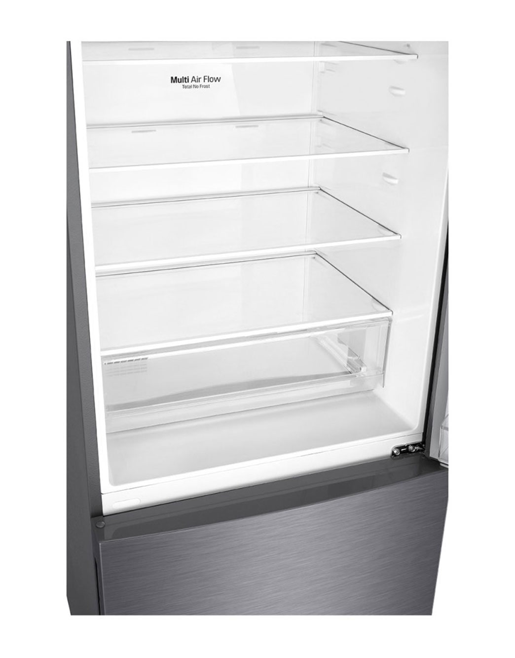 420L Bottom Mount Fridge with Door Cooling in Dark Graphite Finish GB