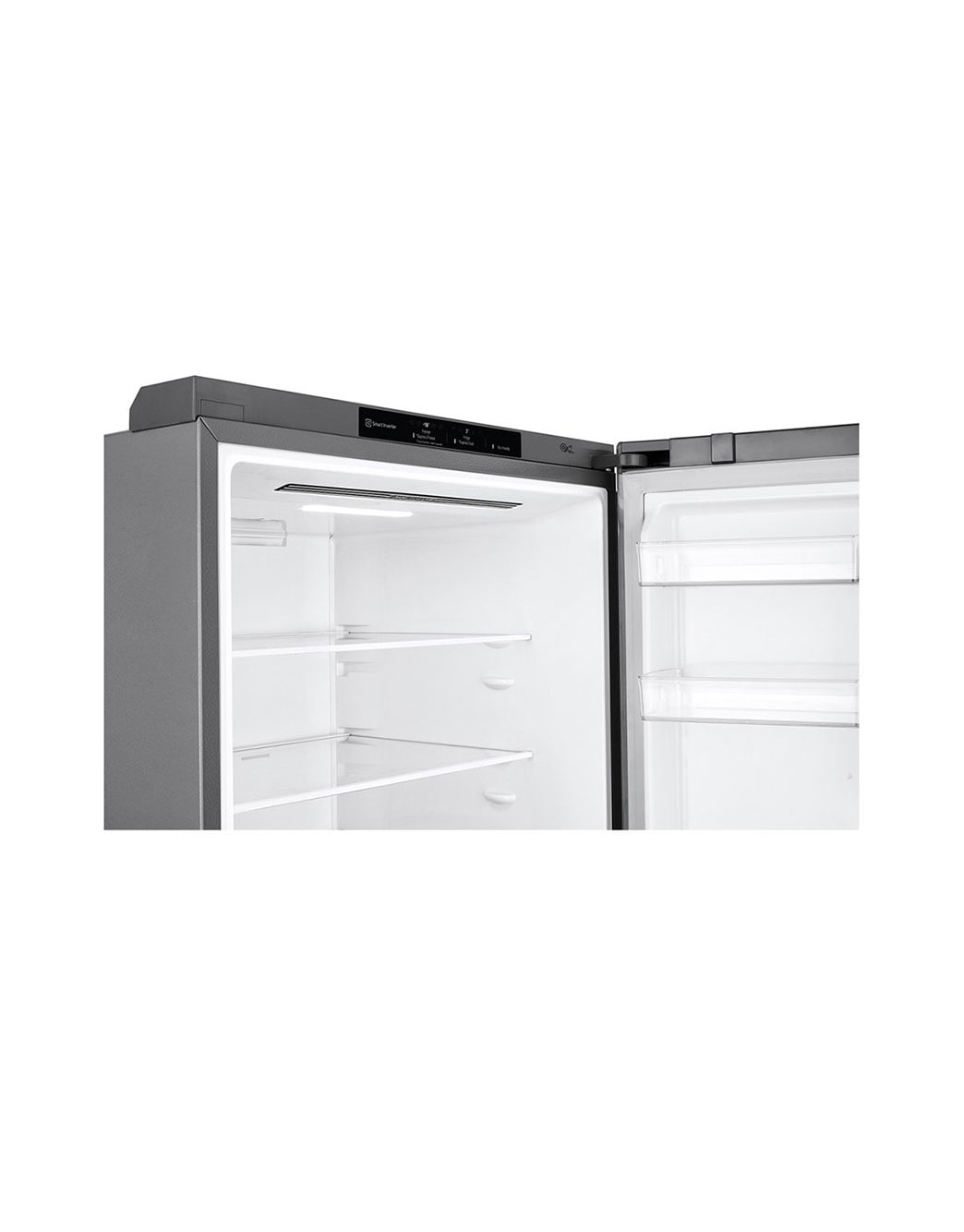 420L Bottom Mount Fridge with Door Cooling in Dark Graphite Finish GB