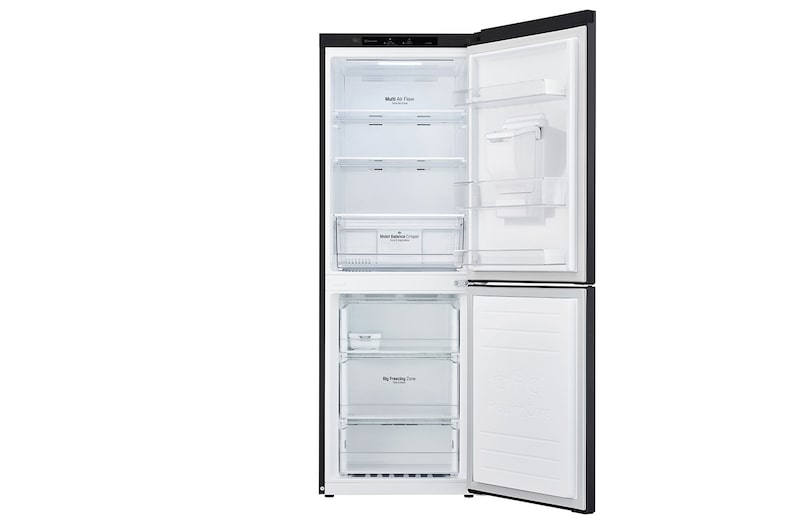 LG 305L Bottom Mount Fridge - Matte Black Finish, GB-W335MBL